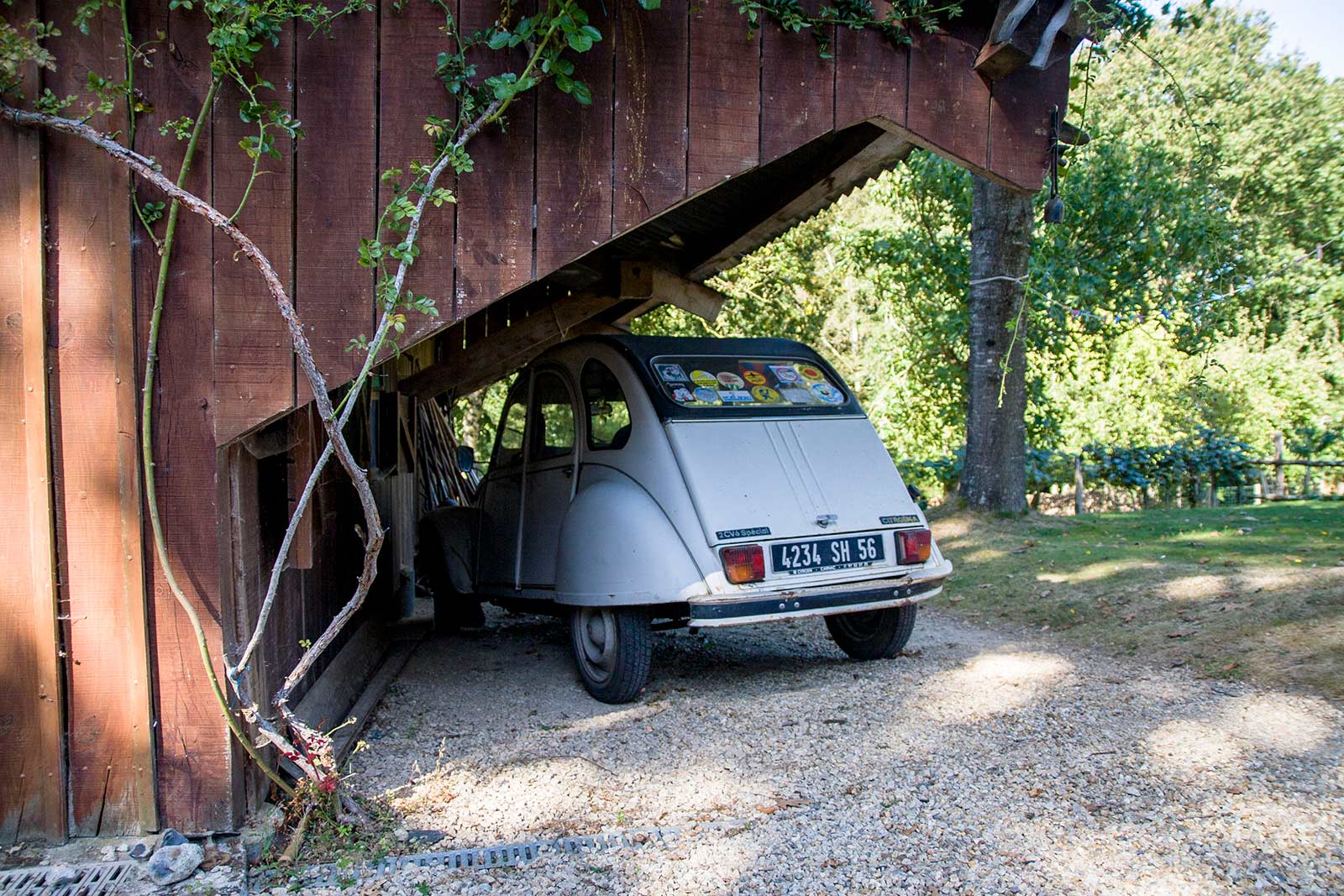 Le pain et sa 2CV : sa liberté.