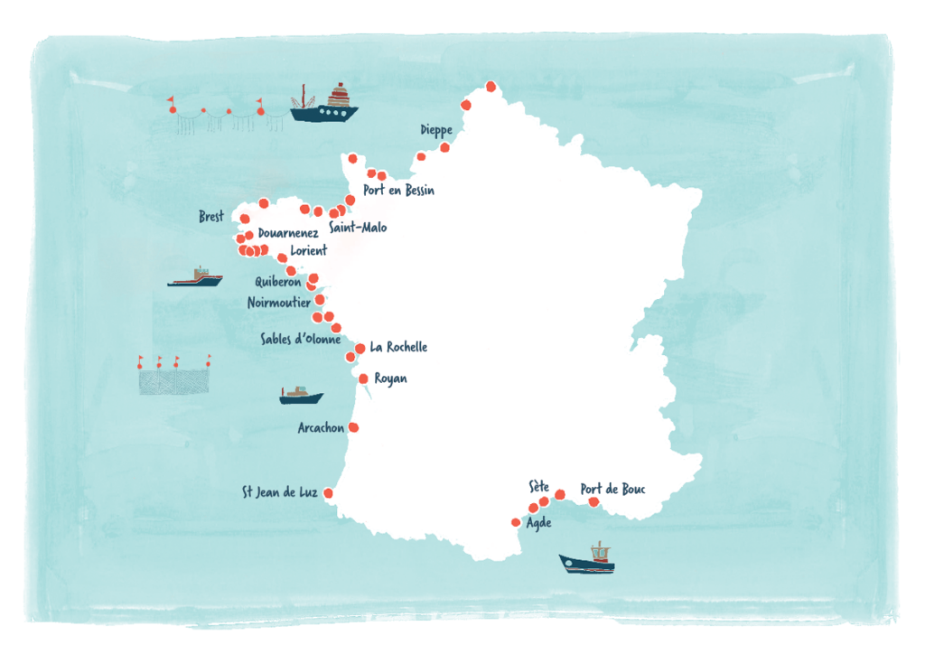 Les cri&eacute;es de France.