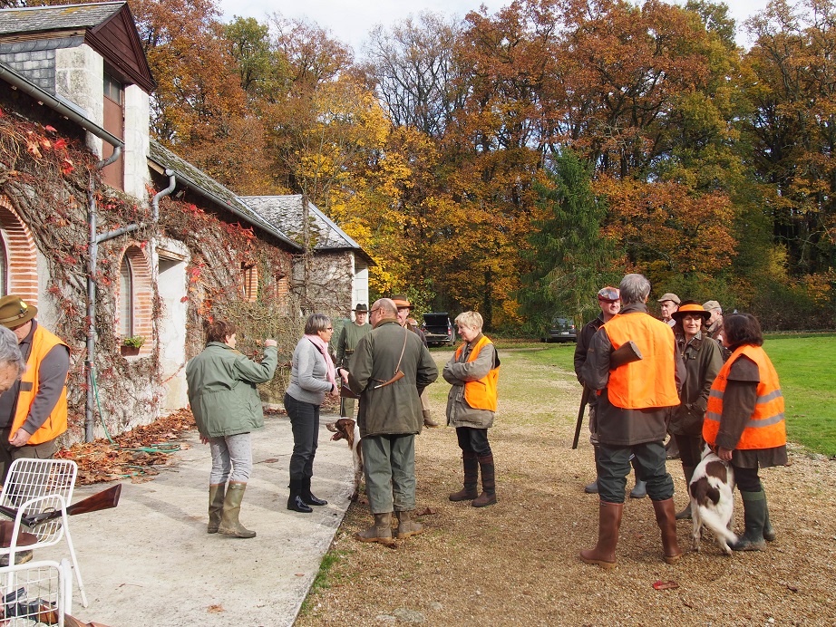 Quand on arrive, tout le monde est déjà là.